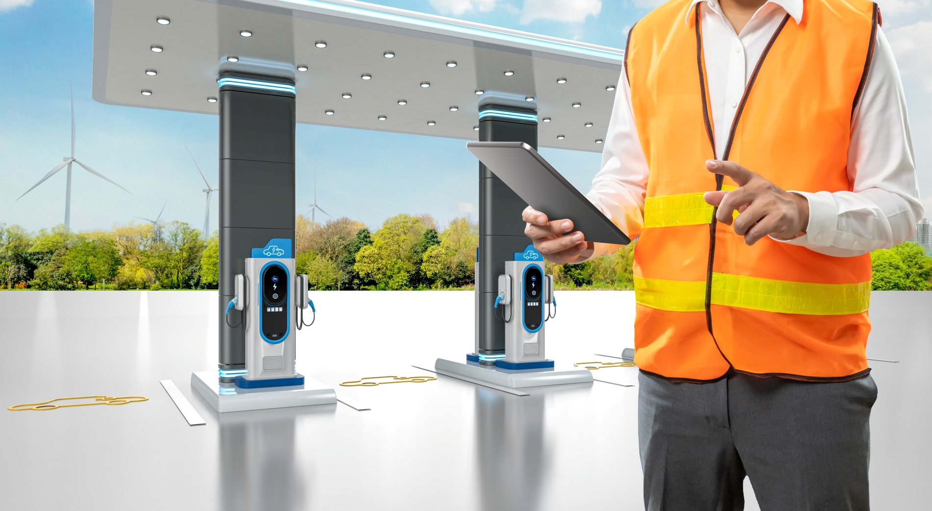 Smart energy infrastructure concept
