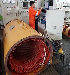 Industrial rotating machinery service image