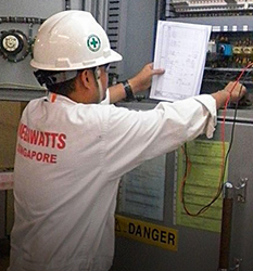 Industrial electrical maintenance service