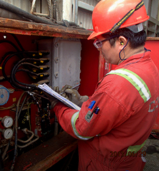 Electrical service installation work